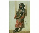 Unknown Artist Afghan 1870 painting